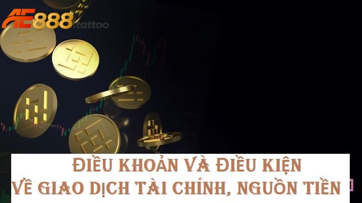 Điều khoản và điều kiện liên quan đến giao dịch tài chính, nguồn tiền
